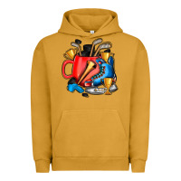 Pigment Peanut Butter hockey coffee Urban Hoodie - AdoDesignShop