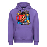 Tulip hockey coffee Urban Hoodie - AdoDesignShop