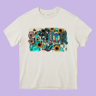 Senior2022 Heavy Core Tee Designed By Jahusdesignshop