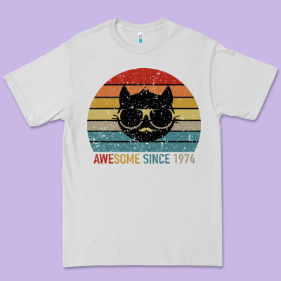 Awesome Since 1974 Premium Tee Designed By Bettercallsaul