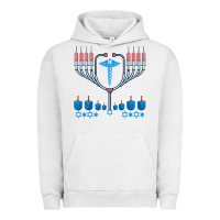 Pigment Lunar Rock jewish hanukkah chanukah doctor medical menorah  gifts Urban Hoodie - trangStudio
