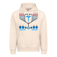 Sandshell jewish hanukkah chanukah doctor medical menorah  gifts Urban Hoodie - trangStudio