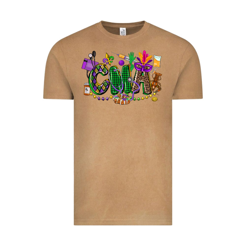 Cma Mardi Gras Cowgirl Vintage Tee by CowGirlArtShop | Teevron