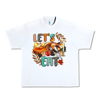 White lets eat Urban Heavy Tee - CowGirlArtShop