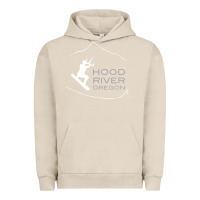 Pigment French Oak Kiteboarding Hood River Oregon, Kitesurfing Urban Hoodie - trangStudio