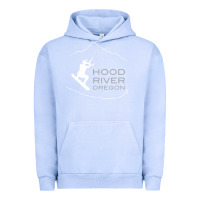 Pigment Grape Ice Kiteboarding Hood River Oregon, Kitesurfing Urban Hoodie - trangStudio