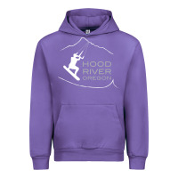 Tulip Kiteboarding Hood River Oregon, Kitesurfing Urban Hoodie - trangStudio