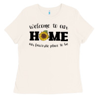 Bone welcome to our Home Sunflower Ladies Tee - Bettercallsaul