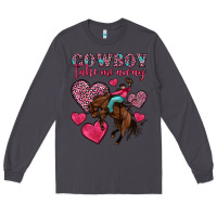 Smoke cowboy take me away Long Sleeve Tee - OliviaCreatesArt