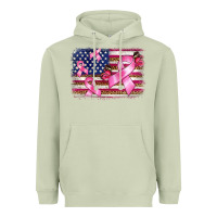 Matcha breast cancer american flag background Heavyweight Hoodie - BarkalooDesign