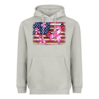 Moon Dust breast cancer american flag background Heavyweight Hoodie - BarkalooDesign