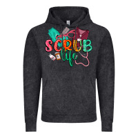 Vintage Black Scrub life Vintage Hoodie - CowGirlArtShop