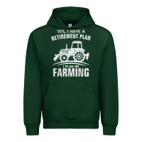 Forest Green Yes I Do Have A Retirement Plan Farming Funny Farmer Gift Urban Hoodie - trangStudio