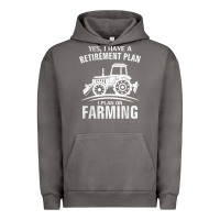 Pigment Tornado Yes I Do Have A Retirement Plan Farming Funny Farmer Gift Urban Hoodie - trangStudio