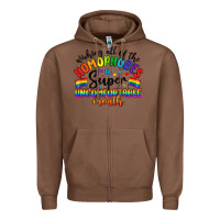 Chestnut wishing all of the homophobes uncomfortable month Zipper Hoodie - Artiststas