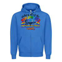 True Royal wishing all of the homophobes uncomfortable month Zipper Hoodie - Artiststas