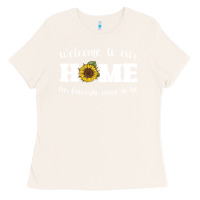 Bone welcome to our Home Sunflower Ladies Tee - Bettercallsaul