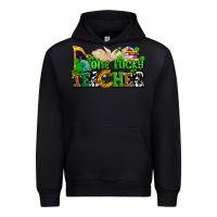 Black one lucky teacher Urban Hoodie - AdoDesignShop