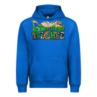 Cobalt one lucky teacher Urban Hoodie - AdoDesignShop
