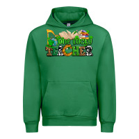 Emerald one lucky teacher Urban Hoodie - AdoDesignShop