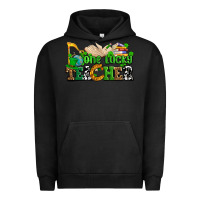 Pigment Black one lucky teacher Urban Hoodie - AdoDesignShop