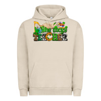 Pigment French Oak one lucky teacher Urban Hoodie - AdoDesignShop