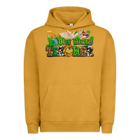 Pigment Peanut Butter one lucky teacher Urban Hoodie - AdoDesignShop