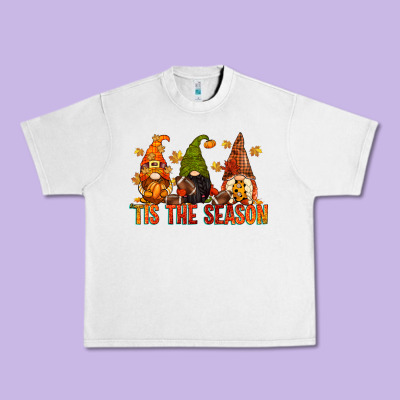 Tis The Season Gnomes Urban Heavy Tee Designed By Cowgirlartshop