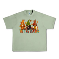 Oil Green tis the season gnomes Urban Heavy Tee - CowGirlArtShop