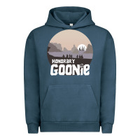 Pigment Midnight Navy Honorary Goonie GIFT Urban Hoodie - trangStudio