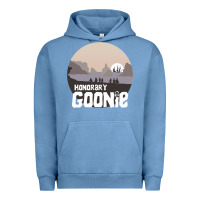 Pigment Pebble Blue Honorary Goonie GIFT Urban Hoodie - trangStudio