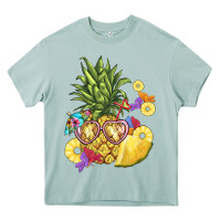 Arona pineapple enjoying Heavy Core Tee - BarkalooDesign