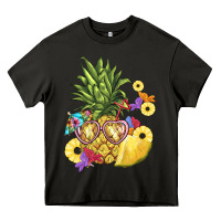 Asphalt pineapple enjoying Heavy Core Tee - BarkalooDesign