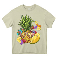 Mossy pineapple enjoying Heavy Core Tee - BarkalooDesign