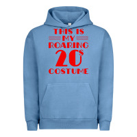 Pigment Pebble Blue halloween roaring 20s costume Urban Hoodie - trangStudio
