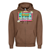 Hello You Are Allowed To Love Books More Than Peop Zipper Hoodie | Teevron