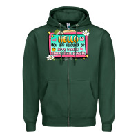 Sports Green hello you are allowed to love books more than peop Zipper Hoodie - Artiststas