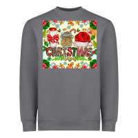 Storm Christmas Vibes Heavyweight Sweatshirt - CowhideDigitalArt