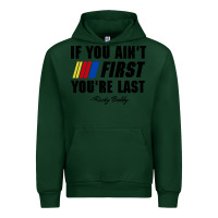 Forest Green ricky bobby if you aint first youre last Urban Hoodie - trangStudio