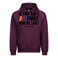 Mauve Wine ricky bobby if you aint first youre last Urban Hoodie - trangStudio
