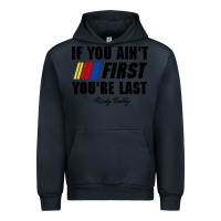 Navy ricky bobby if you aint first youre last Urban Hoodie - trangStudio