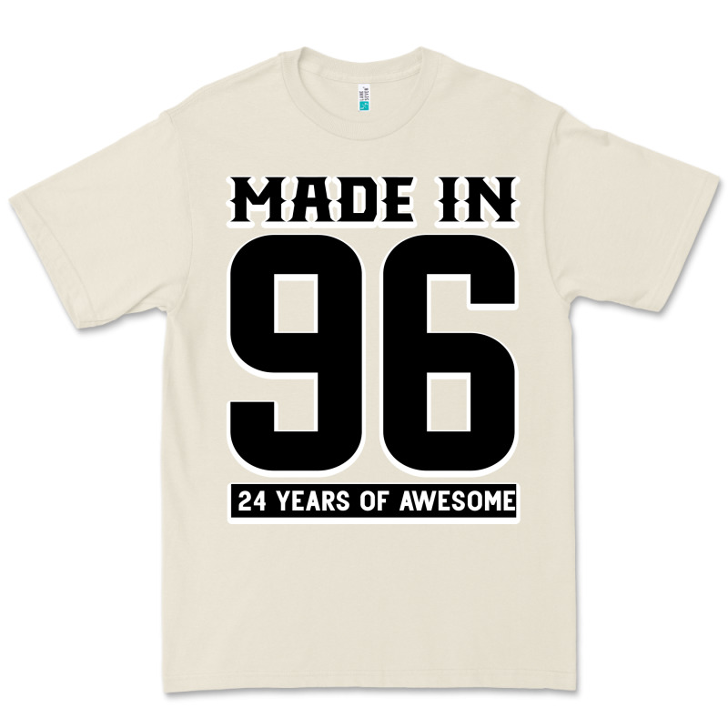 Made In 96 24 Years Of Awesome Premium Tee by Bettercallsaul | Teevron