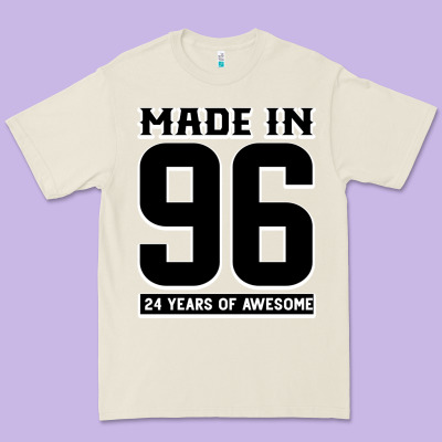 Made In 96 24 Years Of Awesome Premium Tee Designed By Bettercallsaul