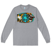 Heather Grey Moo Mothers Long Sleeve Tee - Jasminsmagicworld