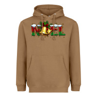Toasted Coconut noel Christmas bells Heavyweight Hoodie - BarkalooDesign