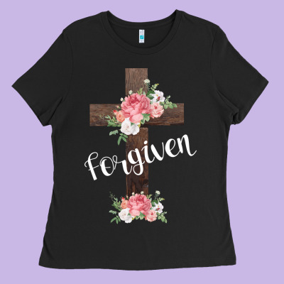 Forgiven Ladies Tee Designed By Bettercallsaul