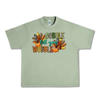 Oil Green gobble till you wobble Urban Heavy Tee - CowGirlArtShop