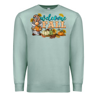 Seafoam welcome fall gnome Premium Sweatshirt - BarkalooDesign