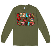 Army Green cooler than cupid Long Sleeve Tee - OliviaCreatesArt