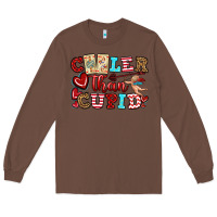 Chestnut cooler than cupid Long Sleeve Tee - OliviaCreatesArt